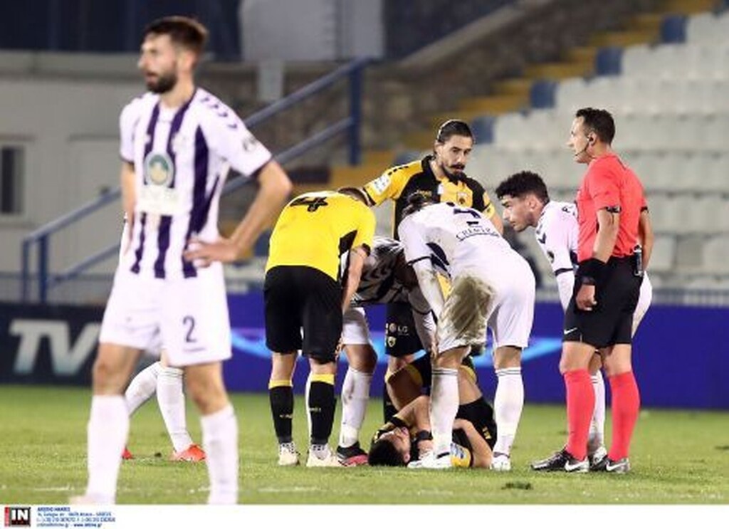 AEK: Πρόβλημα με Σάκχοφ και Γαλανόπουλο  - Τι αναφέρουν οι πρώτες εκτιμήσεις (video+photos)