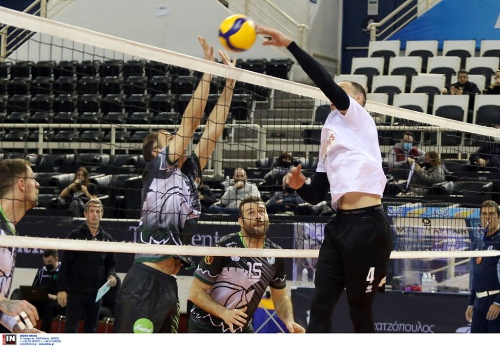 Volley League: Εύκολα ο ΠΑΟΚ τον Μίλωνα!