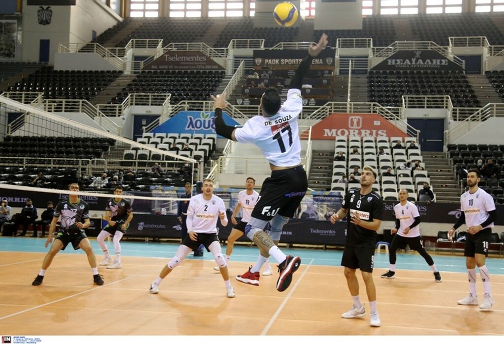 Volley League: Εύκολα ο ΠΑΟΚ τον Μίλωνα!