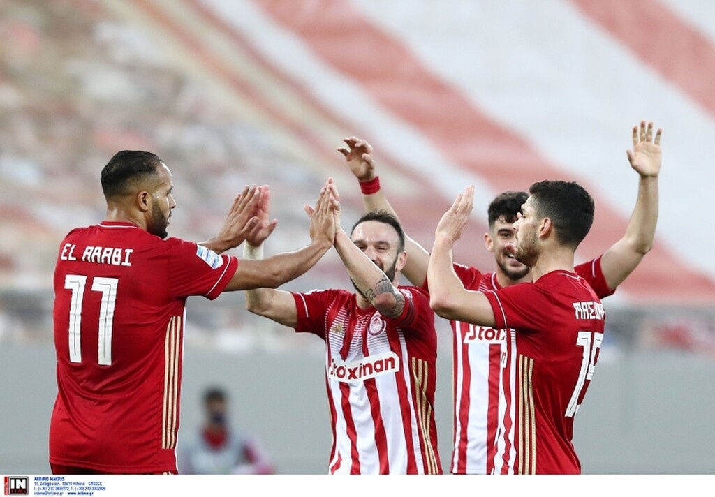 Ολυμπιακός-ΟΦΗ: Ημίχρονο... φωτιά - Τα «ερυθρόλευκα» γκολ (videos)