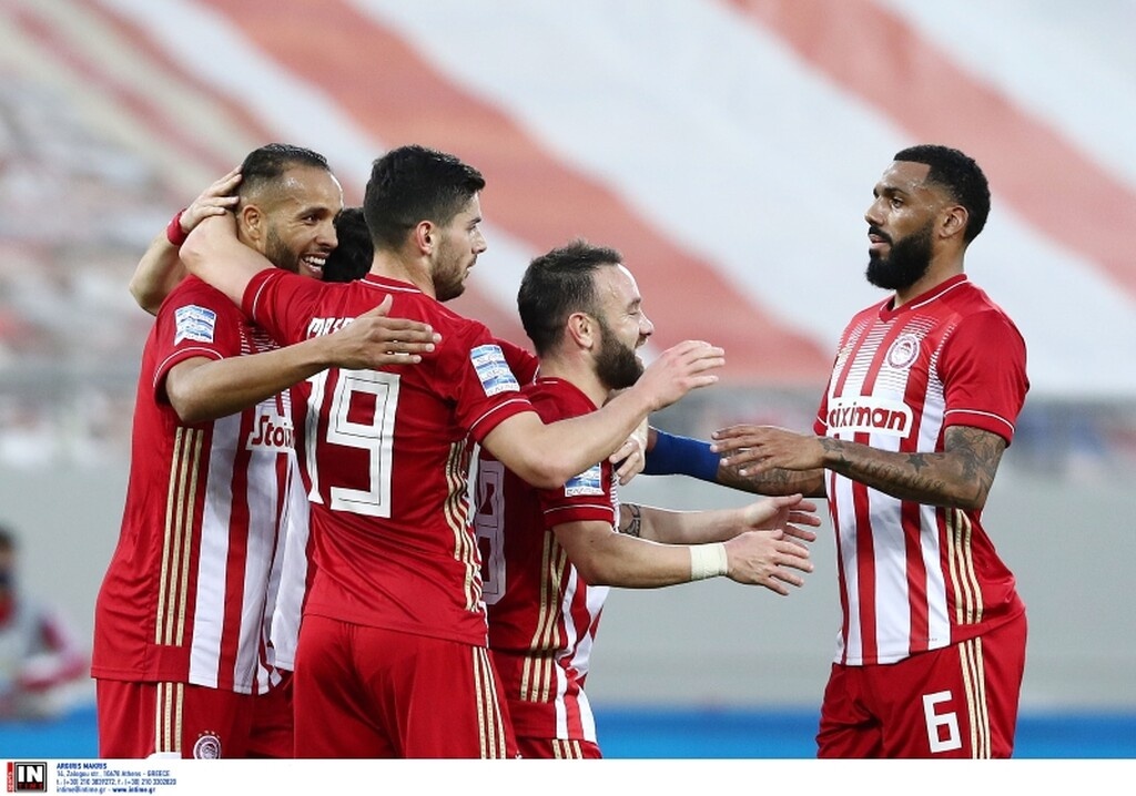 Ολυμπιακός-ΟΦΗ: Ημίχρονο... φωτιά - Τα «ερυθρόλευκα» γκολ (videos)