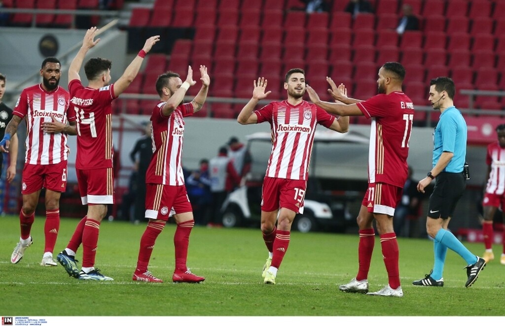 Ολυμπιακός-ΟΦΗ: Ημίχρονο... φωτιά - Τα «ερυθρόλευκα» γκολ (videos)