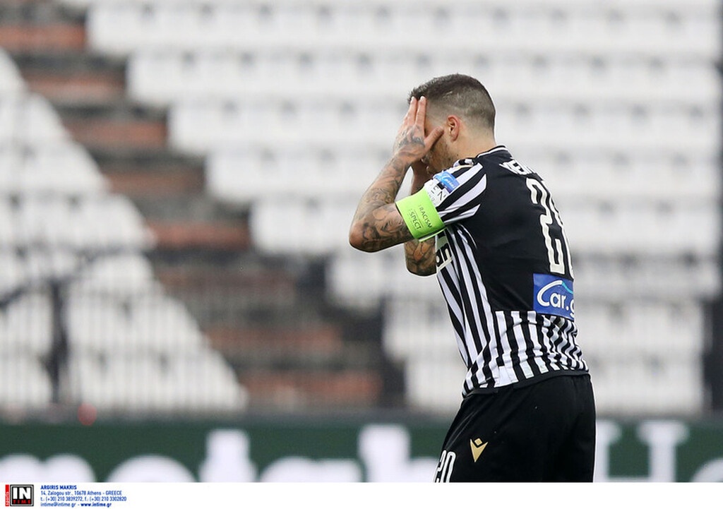 ΠΑΟΚ: Έκδηλη η απογοήτευση, έντονος και ο εκνευρισμός για την γκέλα (video+photos)