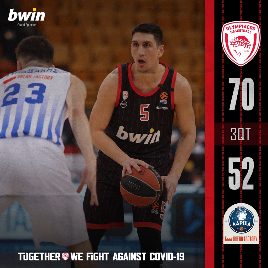 Ολυμπιακός-Λάρισα 89-61: Το χάρηκαν μόνο οι μικροί!