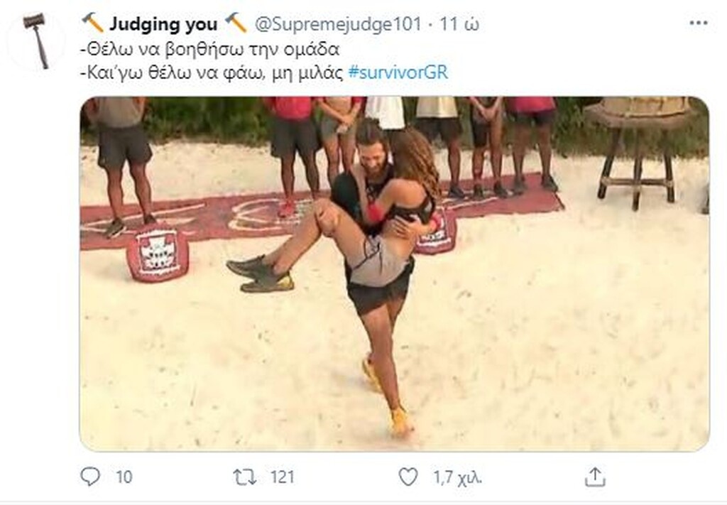 Survivor: Όργια… στο Twitter για τη βιασύνη του Παπαδόπουλου να βγάλει την Ανθή (photos)