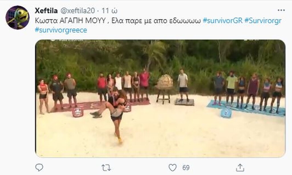 Survivor: Όργια… στο Twitter για τη βιασύνη του Παπαδόπουλου να βγάλει την Ανθή (photos)