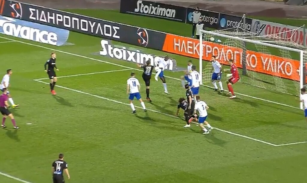 ΠΑΟΚ-Λαμία: Αυτό είναι το γκολ του Σφιντέρσκι που ακυρώθηκε (video+photos)