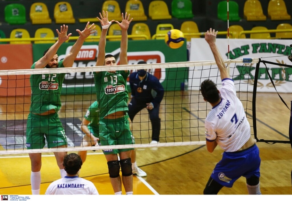 Volley League: Νίκες για Παναθηναϊκό και ΠΑΟΚ (photos)