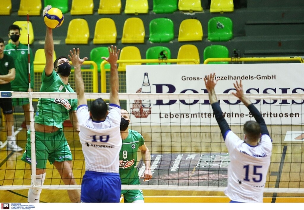 Volley League: Νίκες για Παναθηναϊκό και ΠΑΟΚ (photos)
