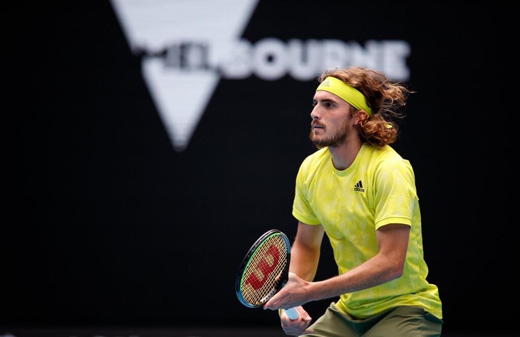 Australian Open: Δυσκολεύτηκε ο Τσιτσιπάς, αλλά νίκησε τον Κοκκινάκη (photos)