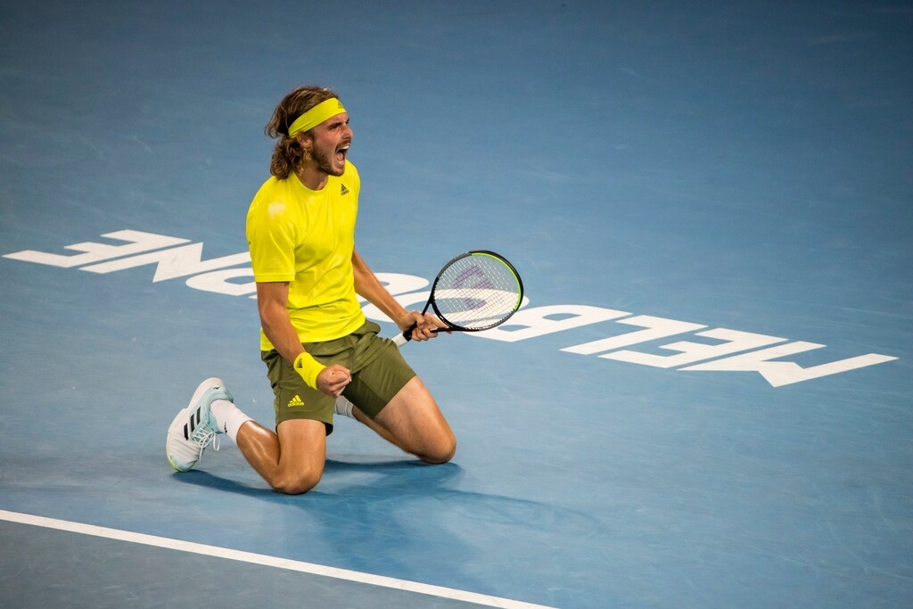 Η έκρηξη, το «Ναιιιιι» του Τσιτσιπά και το μπαλάκι στην εξέδρα! (video+photos)