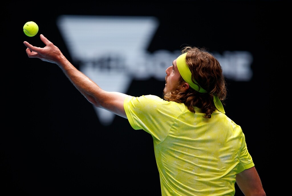 Australian Open: Δυσκολεύτηκε ο Τσιτσιπάς, αλλά νίκησε τον Κοκκινάκη (photos)