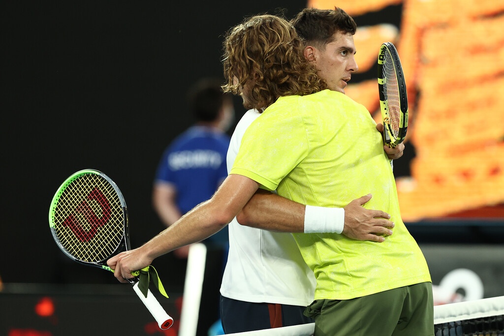 Η έκρηξη, το «Ναιιιιι» του Τσιτσιπά και το μπαλάκι στην εξέδρα! (video+photos)