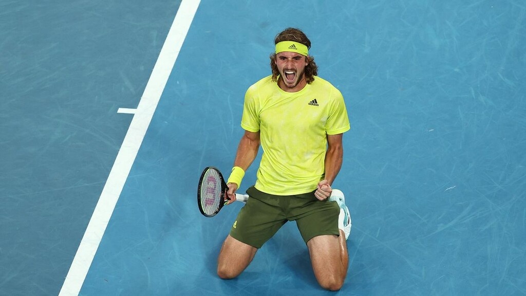 Στέφανος Τσιτσιπάς: Με άνεση στους «16» (photos+video)