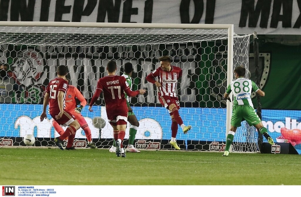 Παναθηναϊκός-Ολυμπιακός: Έβαλε «φωτιά» στο ντέρμπι - Το γρήγορο γκολ του Μαουρίσιο  (video+photos)