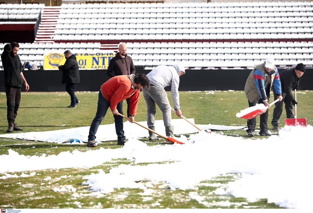 ΑΕΛ-ΑΕΚ: Αυτοψία στο Αλκαζάρ - Προς διεξαγωγή ο αγώνας (photos)