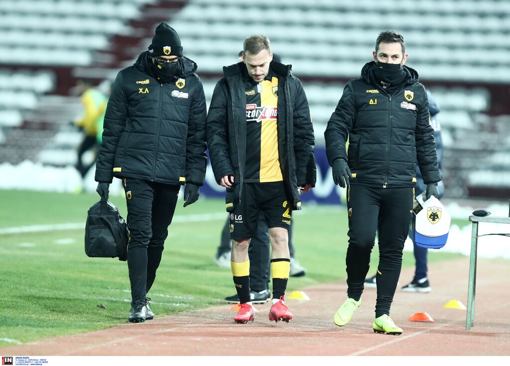 ΑΕΚ: Αγωνία με Μπακάκη (photos)