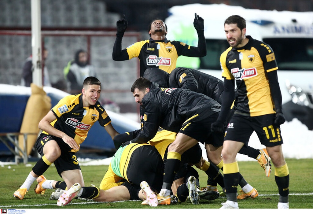 Super League: Χαμός στη βαθμολογία μετά τις νίκες ΠΑΟΚ και ΑΕΚ (photos)