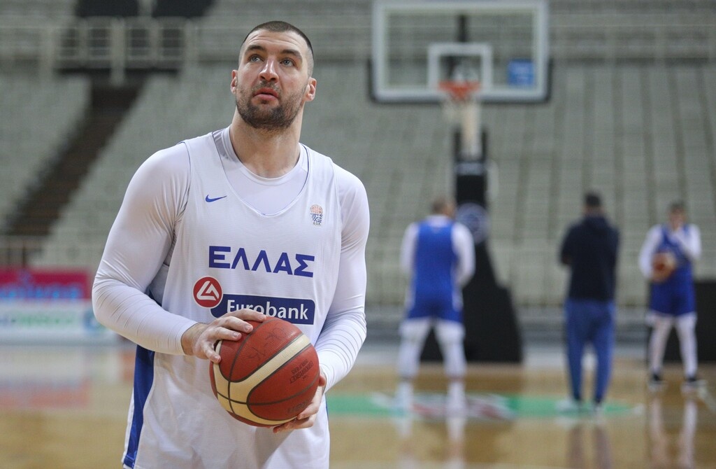 Εθνική Ελλάδος: Προπόνηση στο ΟΑΚΑπριν τη Λετονία