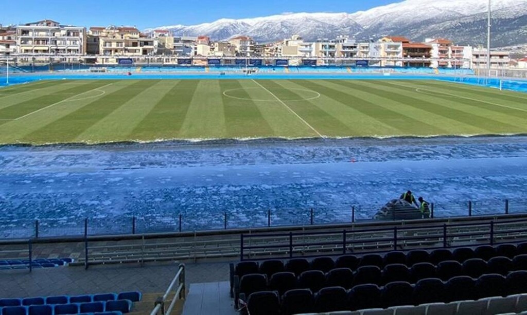 ΠΑΣ Γιάννινα-Παναθηναϊκός: Η κατάσταση του αγωνιστικού χώρου και το ματς Κυπέλλου (photos)