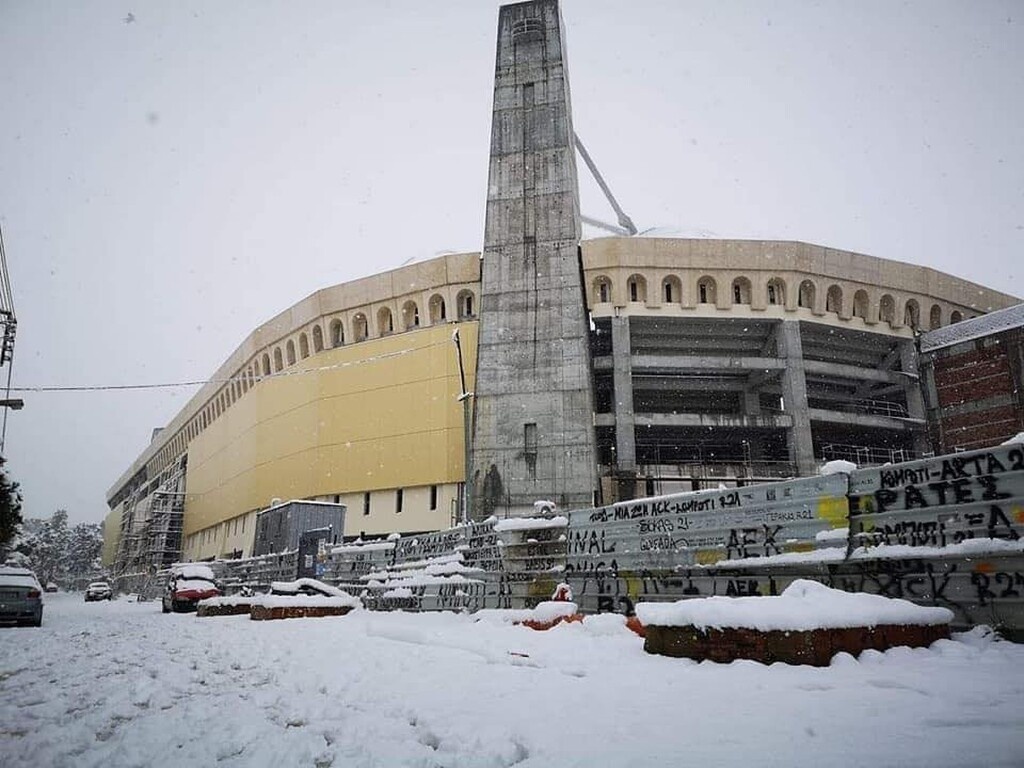 ΑΕΚ: Η... λευκή «Αγια-Σοφιά» (photos)