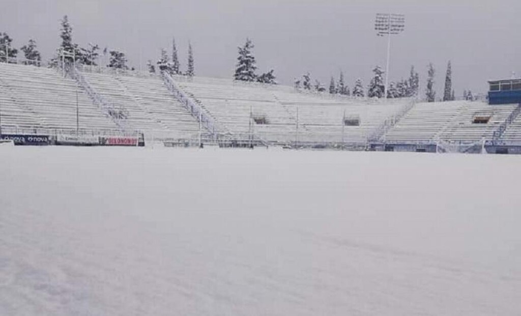 Κακοκαιρία «Μήδεια»: Στον… αέρα το Απόλλων Σμύρνης-Λαμία - Στα «λευκά» η Ριζούπολη (photos)