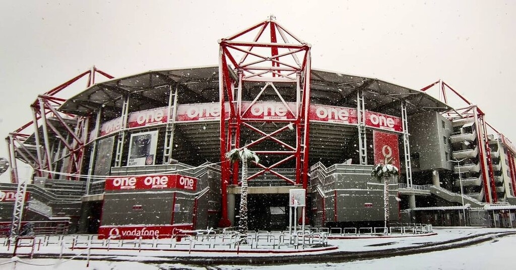 Κακοκαιρία «Μήδεια»: Ντύθηκε στα… λευκά το «Γ. Καραϊσκάκης» (photos)