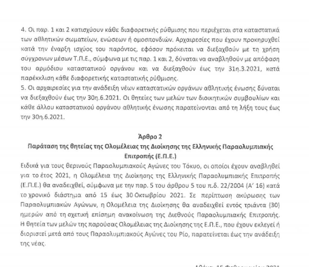 Ανοίγει η «κερκόπορτα» - Εξ αποστάσεως οι αρχαιρεσίες των Ομοσπονδιών (photos)
