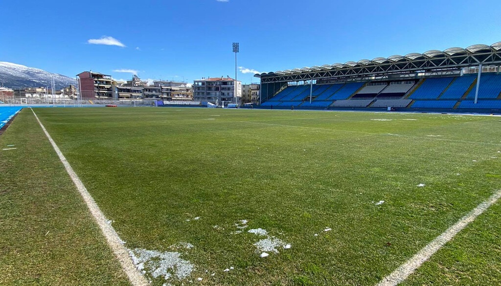 ΠΑΣ Γιάννινα-Παναθηναϊκός: Η κατάσταση του αγωνιστικού χώρου και το ματς Κυπέλλου (photos)