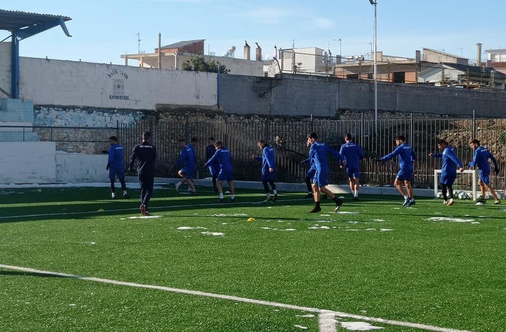 Νίκη Βόλου: «Πρώτη» με χιόνια και χαμόγελα (photos)