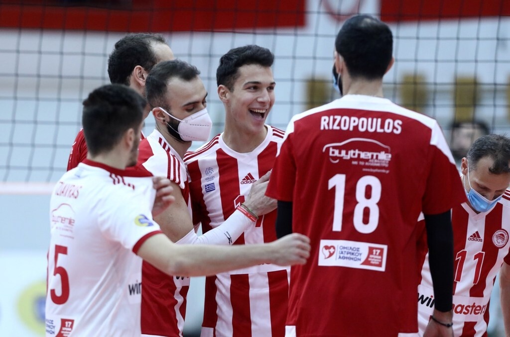 Volley League: Σε 66 λεπτά η νίκη του Ολυμπιακού με ΟΦΗ (photos)