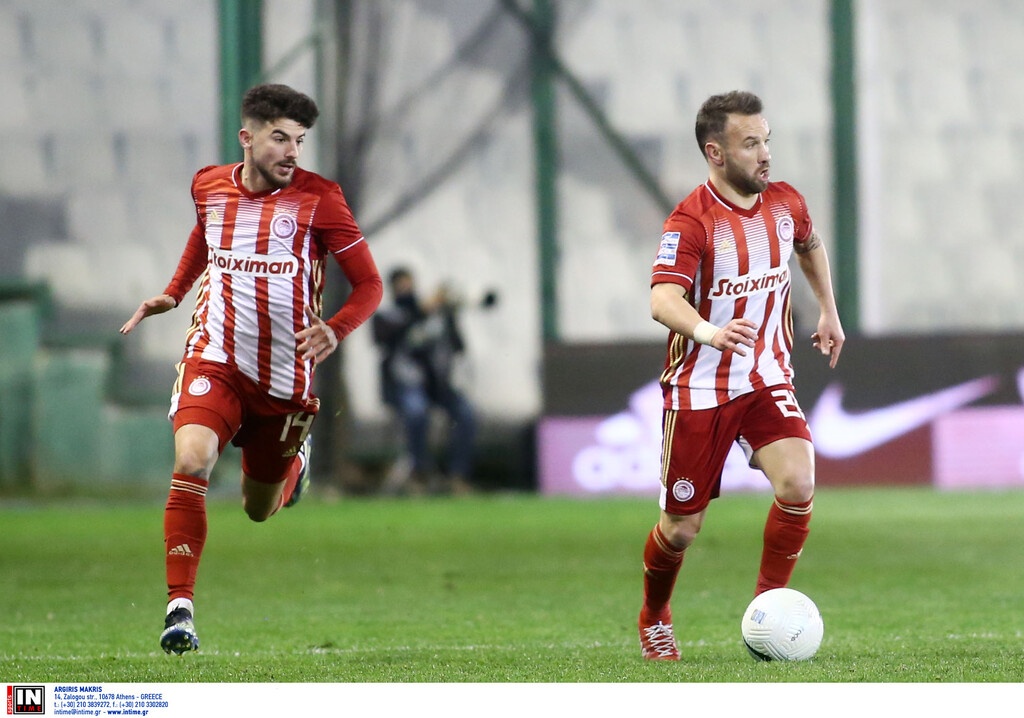 Η εμφάνιση του Ολυμπιακού για το ματς με την Αϊντχόφεν