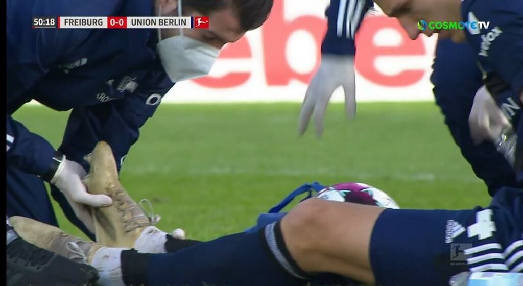 Bundesliga: Ανατριχιαστικό μαρκάρισμα που δεν έφερε αποβολή!