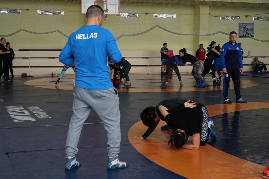 Πάλη: Στο Κίεβο βάζει τις βάσεις για το Τόκιο η Πρεβολαράκη