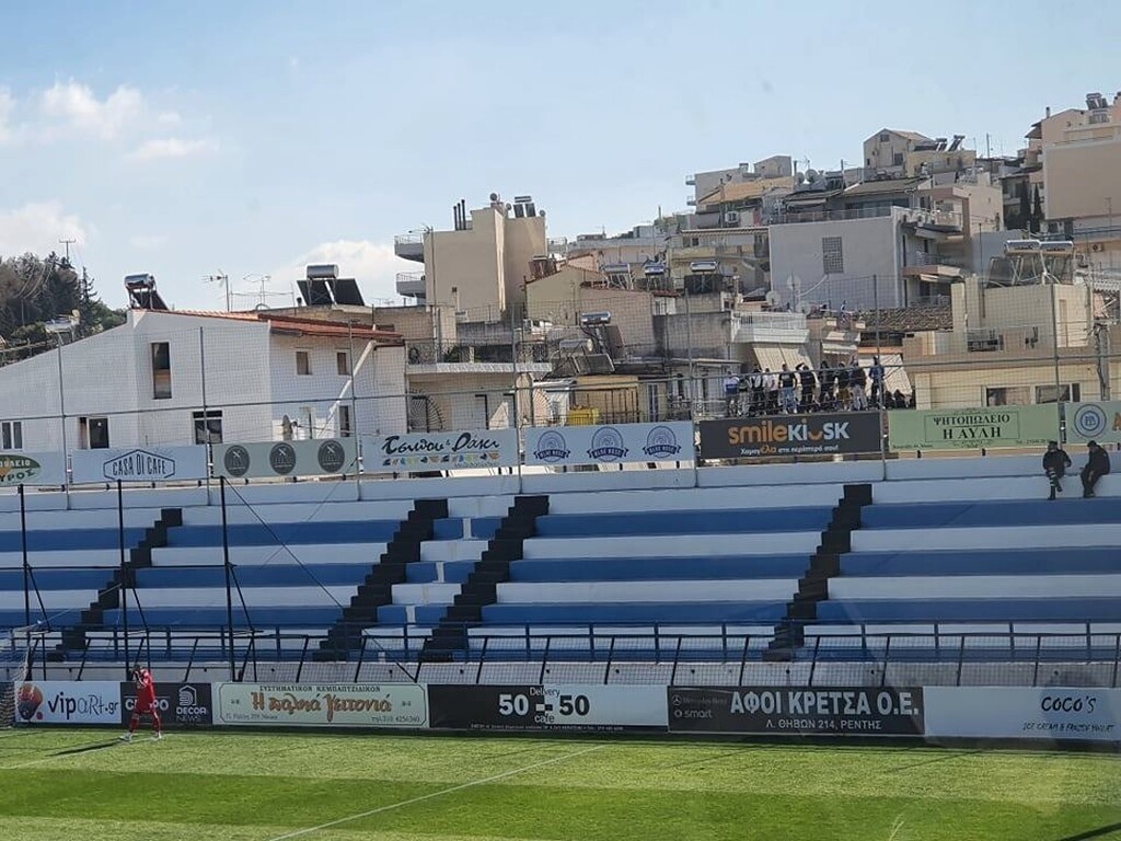 Χαμός στο Ιωνικός-Λεβαδειακός - Εξέδρα στις ταράτσες (photos)