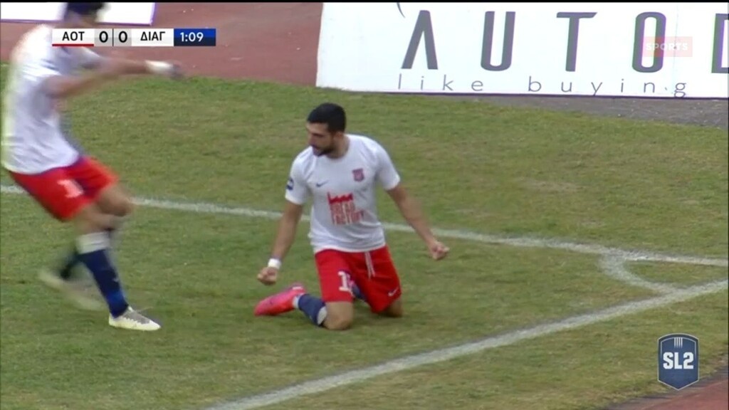 Τρίκαλα-Διαγόρας: Γκολ από τα… αποδυτήρια οι Ροδίτες (video)