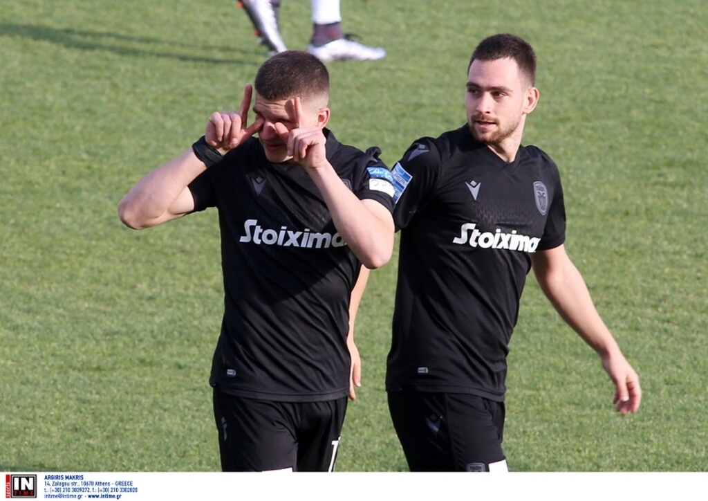 ΠΑΟΚ-Λαμία: Πήρε «φωτιά» ο δικέφαλος - Τα γκολ των Τζόλη και Ουάρντα (video)