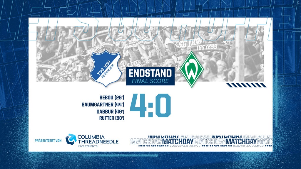 Bundesliga: Η Χόφενχαϊμ σκόρπισε την Βέρντερ Βρέμης (photos)