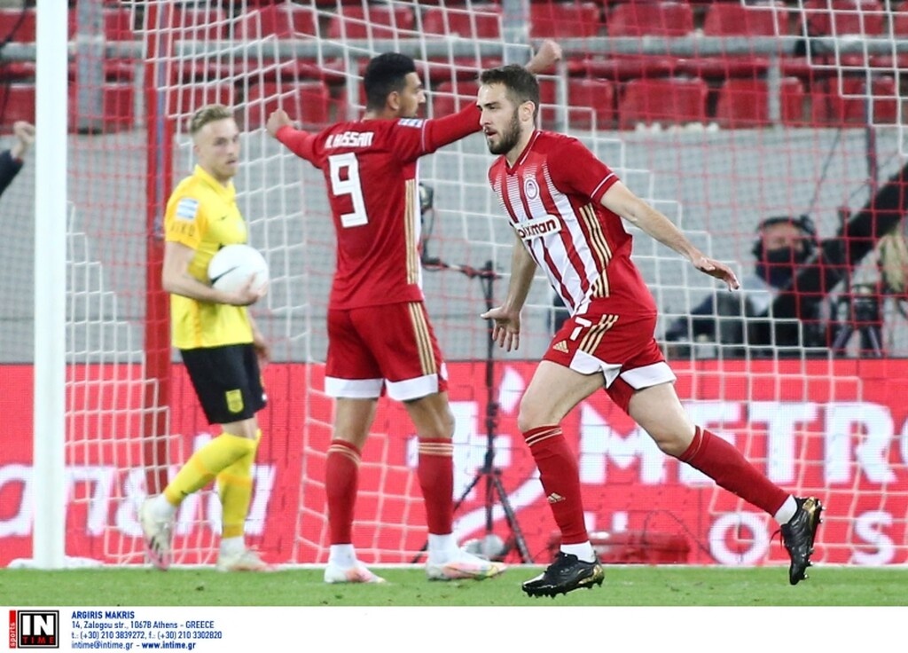 Ολυμπιακός-Άρης 1-1: «Όρθιος» στο Φάληρο με Μήτρογλου (photos+videos)