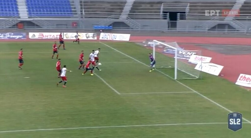 Τρίκαλα-Διαγόρας: Γκολ από τα… αποδυτήρια οι Ροδίτες (video)