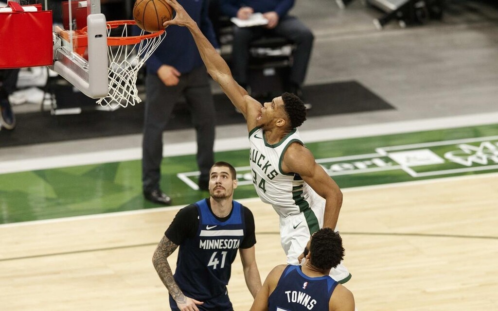 NBA: Ασταμάτητος Γιάννης οδηγεί τους Μπακς (video+photos)