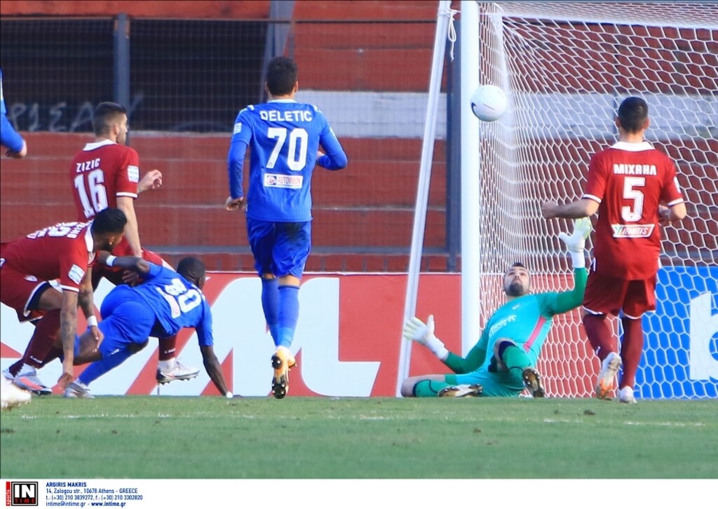 ΑΕΛ-Λαμία: Το γκολ του Αραμπούλι (video+photos)