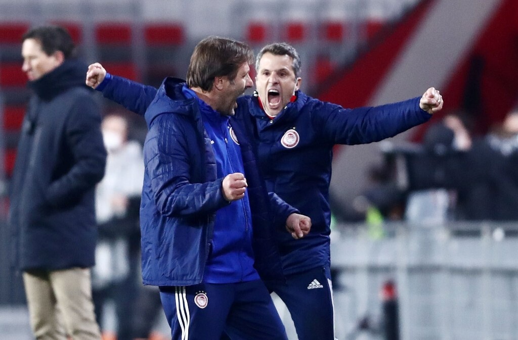 Αϊντχόφεν-Ολυμπιακός: Έξαλλοι πανηγυρισμοί μετά την πρόκριση (photos+video)