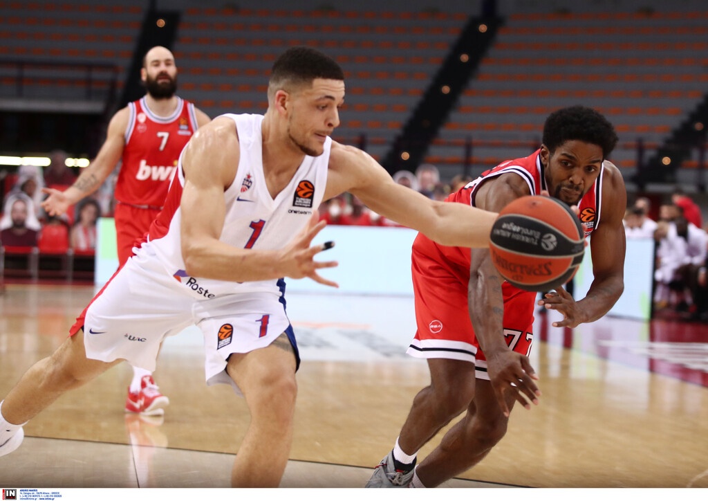 Ολυμπιακός-ΤΣΣΚΑ 74-75: Ήθελε κάτι παραπάνω