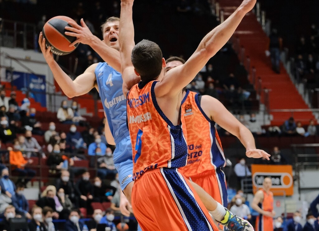 Ζενίτ Αγ. Πετρούπολης-Βαλένθια 62-91: Σαρωτική με Ντούμπλιεβιτς!