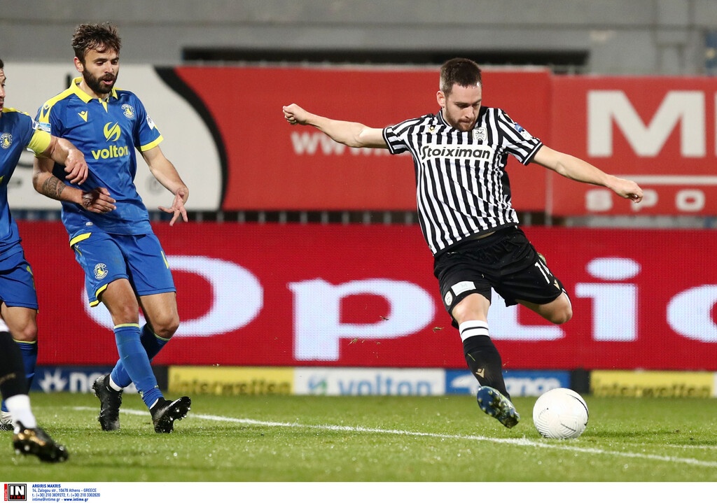 Αστέρας Τρίπολης-ΠΑΟΚ: Μείωσε ο Αντρίγια Ζίβκοβιτς