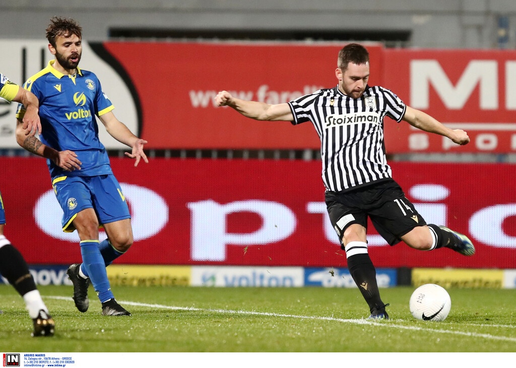 Αστέρας Τρίπολης-ΠΑΟΚ: Μείωσε ο Αντρίγια Ζίβκοβιτς