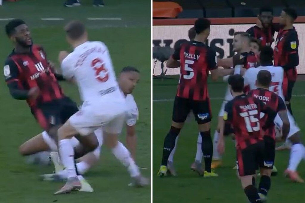 Χαμός στο Μπόρνμουθ - Γουότφορντ: Τσαμπουκάς και αποβολές (videos)