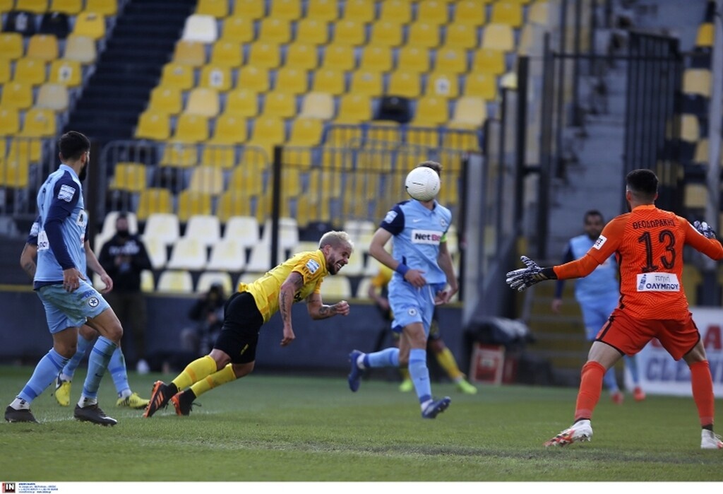 Άρης-Ατρόμητος: Κεφαλιά «ψαράκι» και 2-0 - Το γκολ του Σάσα (video)