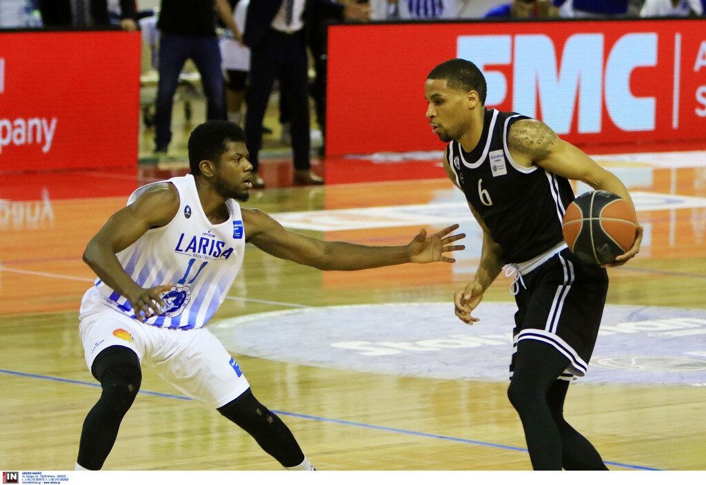 Λάρισα-ΠΑΟΚ 88-91:  Η «μπίλια» έκατσε στο «ασπρόμαυρο» (video+photos)